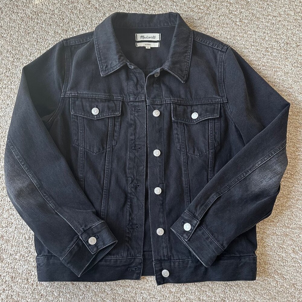 Madewell The Jean Jacket in Lunar Wash - Large